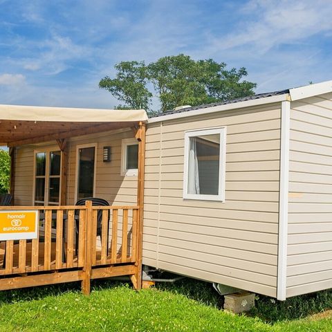 MOBILE HOME 6 people - Mobile-home | Comfort XL | 3 Bedrooms | 6 Pers. | Raised terrace | Air conditioning | TV