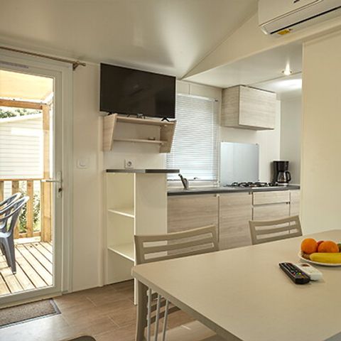 MOBILE HOME 4 people - Mobile-home | Premium Azure | 2 Bedrooms | 4 Pers. | Raised terrace | Air conditioning | TV