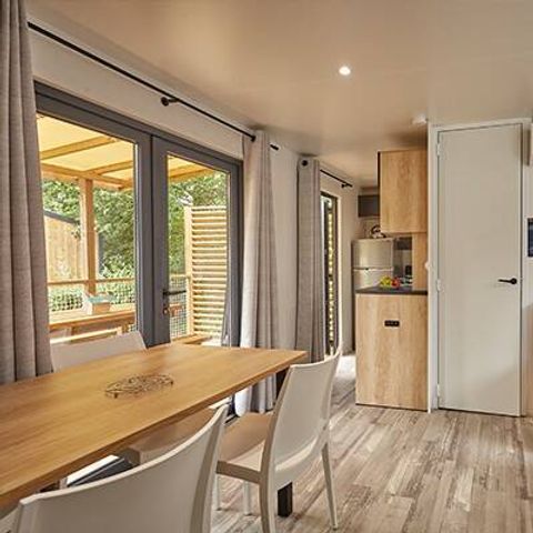 MOBILE HOME 6 people - Mobile home | Premium Exclusive | 3 Bedrooms | 6 Pers. | Raised terrace | Air conditioning | TV