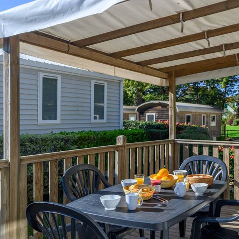 Mobile home 4 persons - Mobil-home | Ultimate | 2 Bedrooms | 4 Pers | Raised terrace | 2 bathrooms | Air conditioning | TV