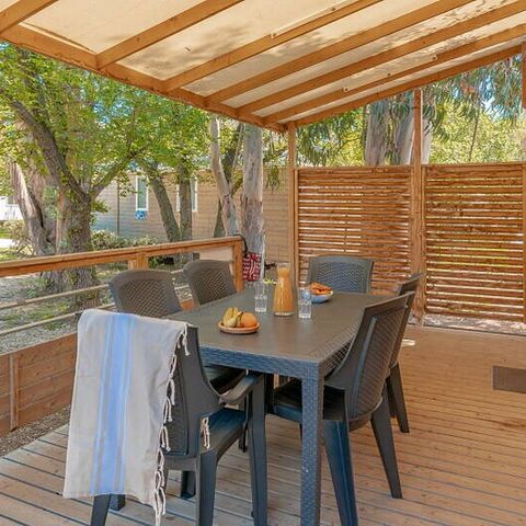 MOBILE HOME 6 people - Mobile-home | Premium | 3 Bedrooms | 6 Pers. | Raised terrace