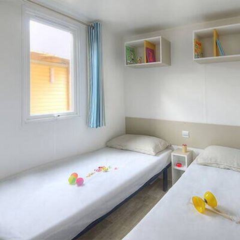 Mobile home 6 persons - Premium | 3 Bedrooms | 6 Pers. | Raised terrace
