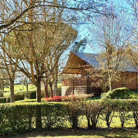 CANVAS AND WOOD TENT 5 people - GLAMPING LODGE
