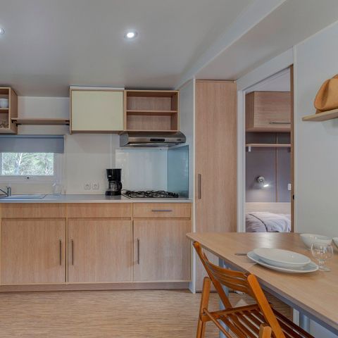 MOBILE HOME 6 people - Mobile-home | Comfort XL | 3 Bedrooms | 6 Pers. | Raised terrace | Air conditioning