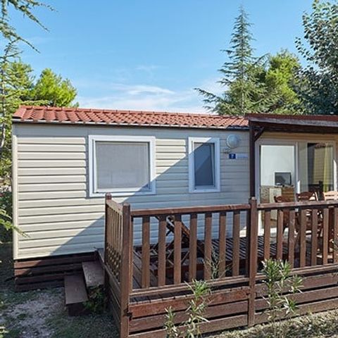 MOBILE HOME 6 people - Mobile-home | Comfort XL | 3 Bedrooms | 6 Pers. | Covered Terrace | 2 bathrooms | Air-con.