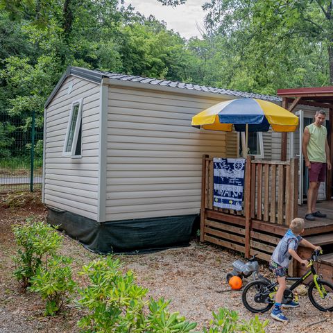 MOBILE HOME 4 people - Mobile-home | Comfort | 2 Bedrooms | 4 Pers. | Raised terrace | Air-con.