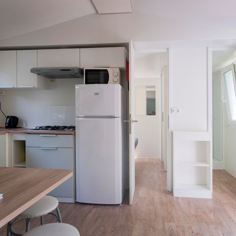 Mobile home 4 persons - Mobile-home | Comfort | 2 Bedrooms | 4 Pers. | Raised terrace | Air-con.