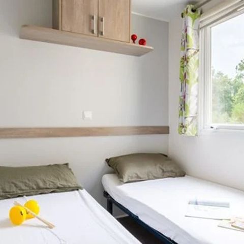 MOBILE HOME 6 people - Mobile-home | Comfort | 3 Bedrooms | 6 Pers. | Raised terrace | Air conditioning