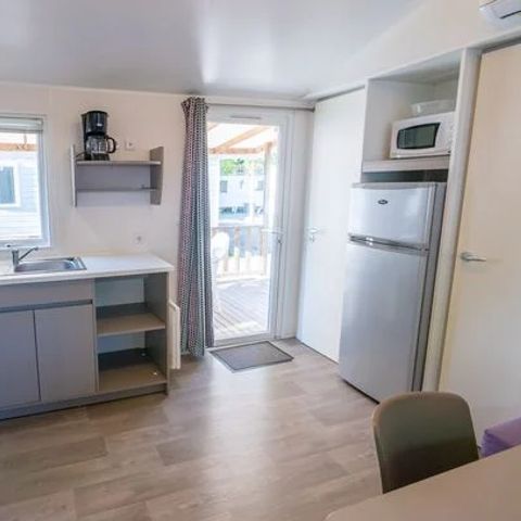 MOBILE HOME 6 people - Mobile-home | Comfort | 3 Bedrooms | 6 Pers. | Raised terrace | Air conditioning
