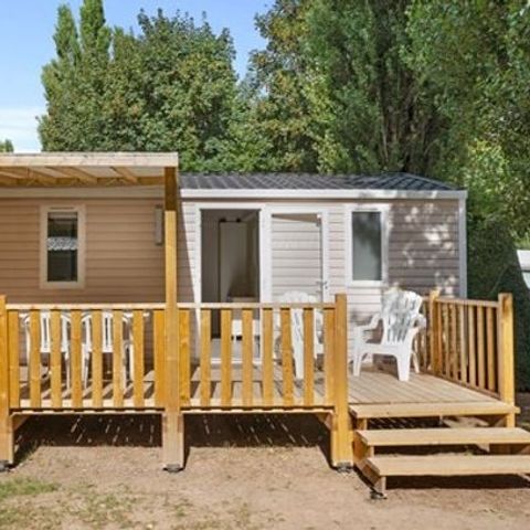 MOBILE HOME 5 people - Mobile-home | Comfort | 2 Bedrooms | 5 Pers. | Raised terrace | Air conditioning