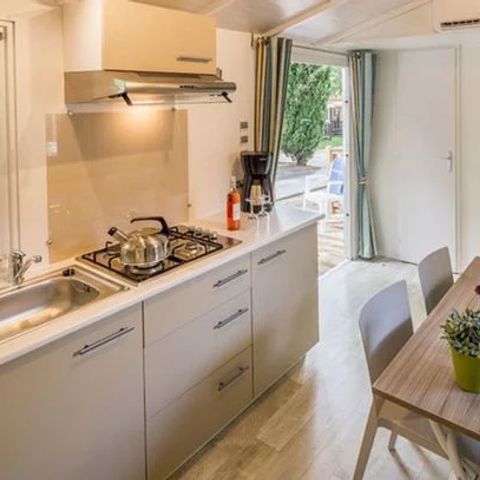 MOBILE HOME 5 people - Mobile-home | Comfort | 2 Bedrooms | 5 Pers. | Raised terrace | Air conditioning