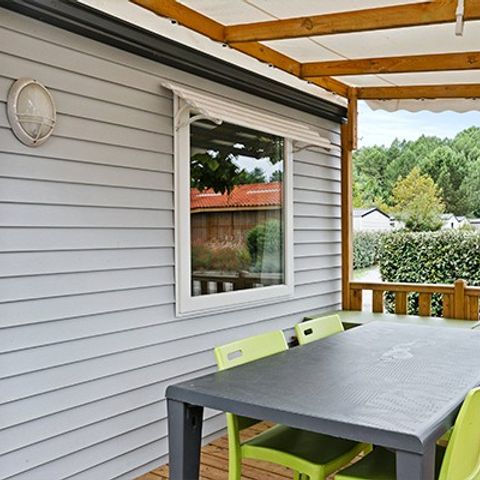 MOBILE HOME 4 people - Classic XL | 2 Bedrooms | 4 Pers. | Raised terrace