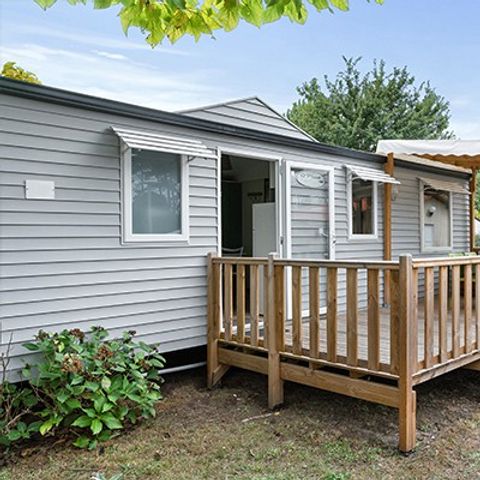 MOBILE HOME 4 people - Classic XL | 2 Bedrooms | 4 Pers. | Raised terrace