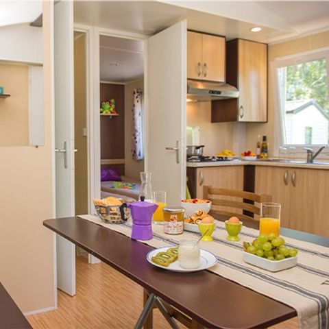 MOBILE HOME 4 people - Classic XL | 2 Bedrooms | 4 Pers. | Raised terrace