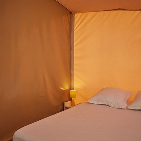 Canvas and wooden tent 5 persons - Eco Lodge | 2 Bedrooms | 4/5 People | No bathroom