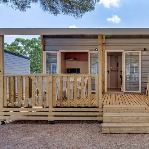 MOBILE HOME 4 people - Mobile-home | Comfort | 2 Bedrooms | 4 Pers. | Raised terrace | Air-con.