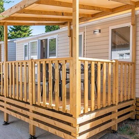 MOBILE HOME 6 people - Comfort | 3 Bedrooms | 6 Pers | Raised terrace | Air conditioning