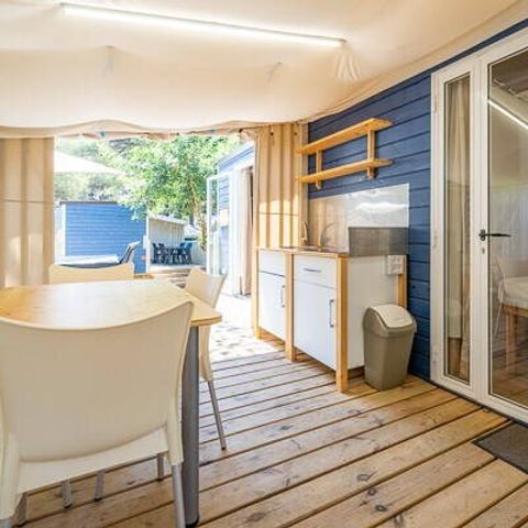 LODGE 5 people - Hybrid Lodge Tent | 2 Bedrooms | 4/5 Pers. | Clim.