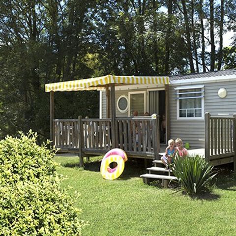MOBILE HOME 6 people - Comfort XL | 2 Bedrooms | 4/6 Pers | Raised terrace | Air conditioning