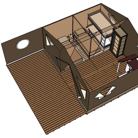 LODGE 5 people - Lodge | 2 Bedrooms | 4/5 People | No bathroom