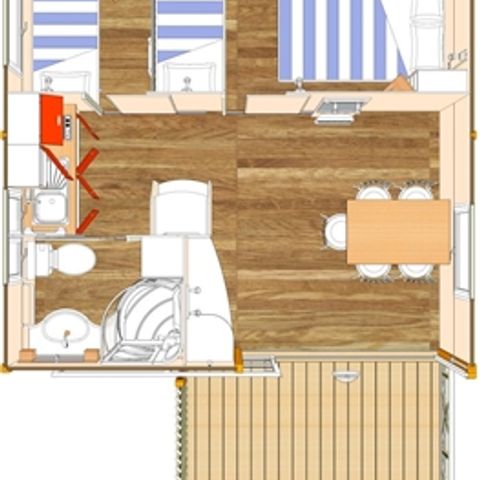 CHALET 5 people - Morea