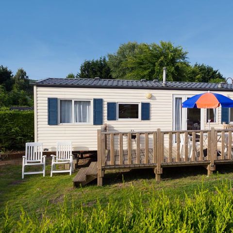 MOBILE HOME 6 people - Mobile-home | Comfort | 2 Bedrooms | 4/6 Pers. | Uncovered raised terrace | Air-conditioning.