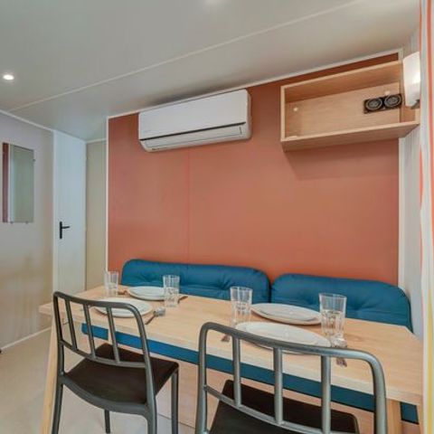 MOBILE HOME 6 people - Mobile-home | Comfort | 2 Bedrooms | 4/6 Pers. | Raised terrace | Air conditioning | TV
