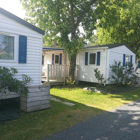 MOBILE HOME 6 people - 2 bedrooms with TV