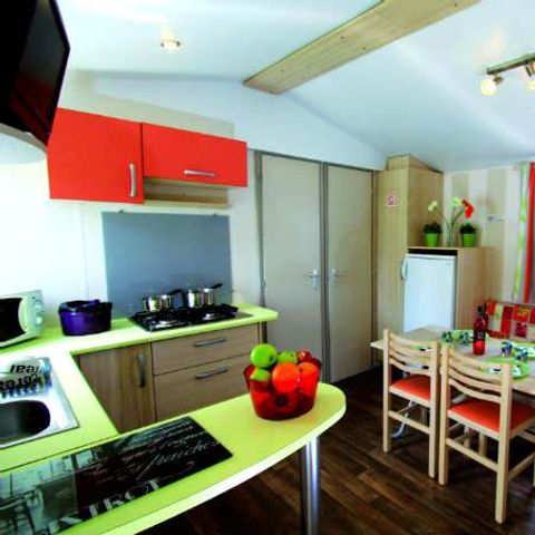 MOBILE HOME 6 people - 2 bedrooms with TV