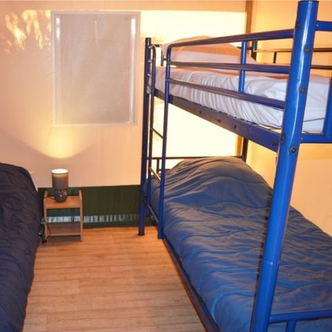 CANVAS BUNGALOW 5 people - Kiwi 2 bedrooms 25m² - without bathroom