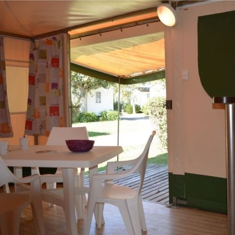 CANVAS BUNGALOW 5 people - Kiwi 2 bedrooms 25m² - without bathroom