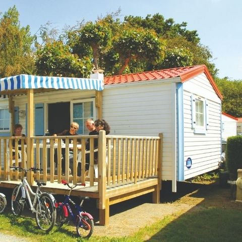 MOBILE HOME 6 people - Mobile Home 2 bed 4/6 bath Semi-covered terrace TV without air conditioning