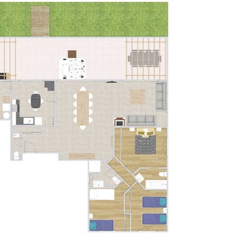 HOUSE 9 people - Villa Balnéo for 9 people 3 bedrooms 2 bathrooms 130m² living area