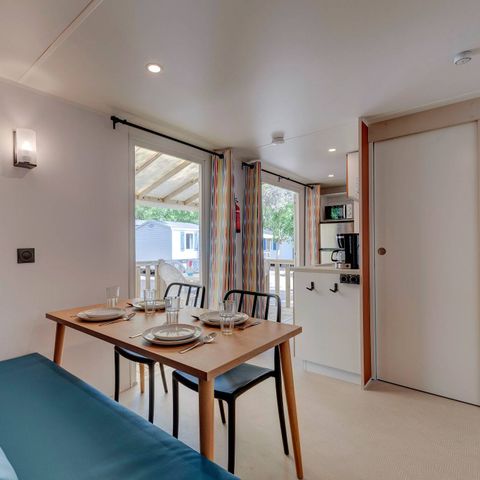 MOBILE HOME 6 people - Mobile-home | Comfort | 3 Bedrooms | 6 Pers. | Raised terrace | Air conditioning