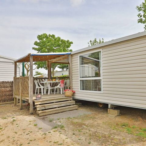 MOBILE HOME 5 people - Mobile-home | Comfort | 3 Bedrooms | 5 Pers. | Single terrace | 1 Bathroom | Air-con.