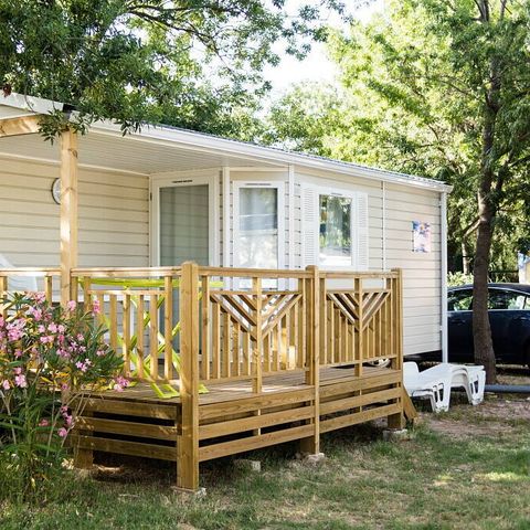 MOBILE HOME 5 people - Mobile-home | Comfort | 3 Bedrooms | 5 Pers. | Single terrace | 1 Bathroom | Air-con.
