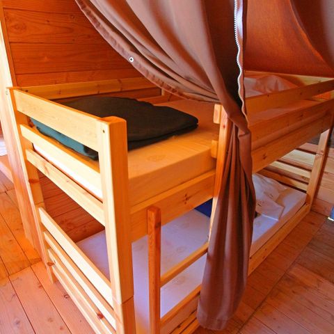 BUNGALOW 4 people - Canvas tepee 18m² - without sanitary facilities