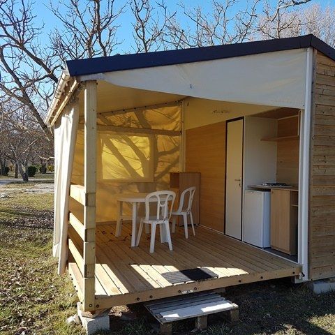 MOBILE HOME 4 people - Canvas cottage 21m² - without sanitary facilities