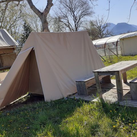 TENT 2 people - Scout tent 6m² - without sanitary facilities