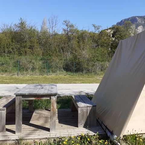 TENT 2 people - Scout tent 6m² - without sanitary facilities