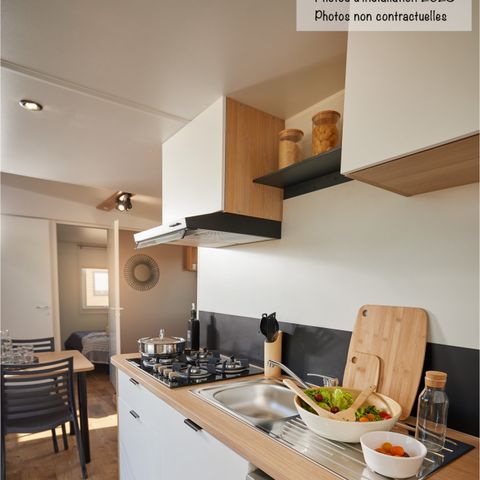 MOBILE HOME 4 people - Family Premium 29m² Air conditioning + TV