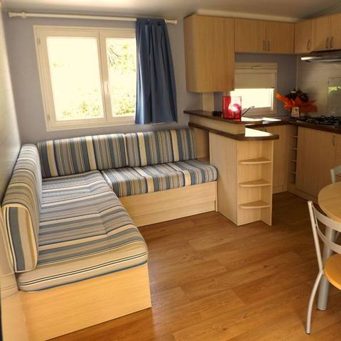 MOBILE HOME 6 people - LODGE 4/6 PERS