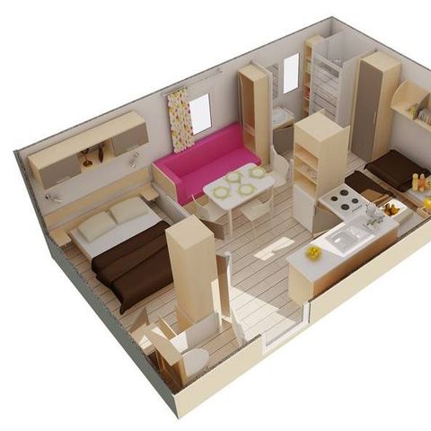 MOBILE HOME 4 people - FIRST