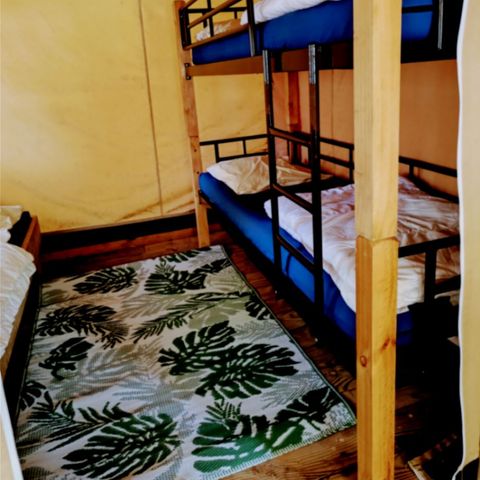 CANVAS AND WOOD TENT 5 people - Lodge Tent