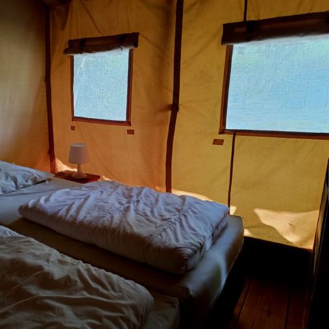 CANVAS AND WOOD TENT 5 people - Lodge Tent