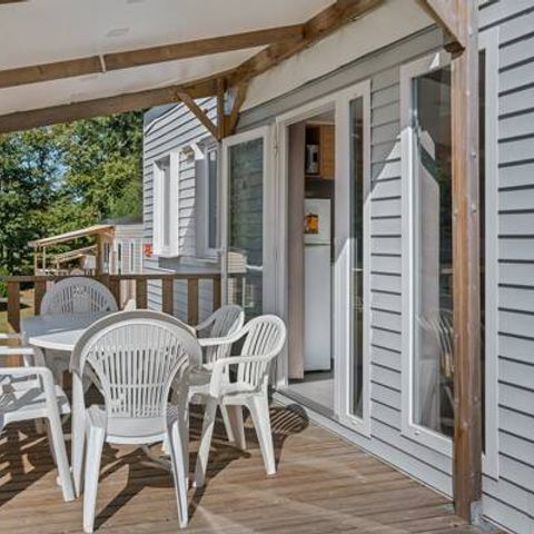 Mobile home 8 persons - Mobile-home | Premium | 3 Bedrooms | 6/8 Pers. | Raised terrace