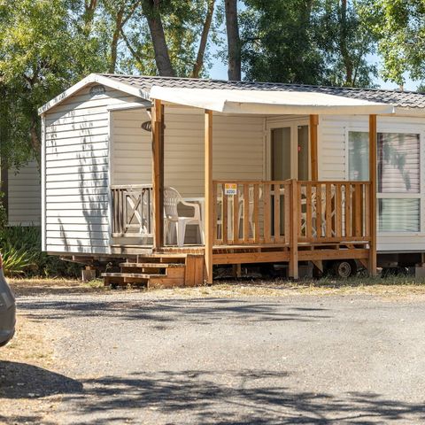 Mobile home 6 persons - Mobile-home | Comfort | 2 Bedrooms | 4/6 Pers. | Single terrace