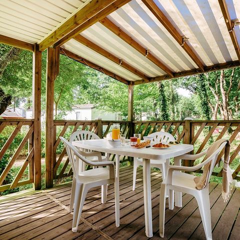Mobile home 6 persons - Mobile-home | Comfort XL | 2 Bedrooms | 4/6 Pers. | Single terrace | Air-con.