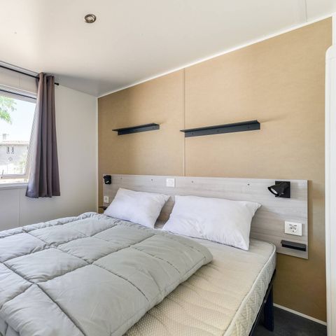 Mobile home 6 persons - Mobil-home | Premium | 3 Bedrooms | 6 Pers. | Terrace Lounge | Air-con.