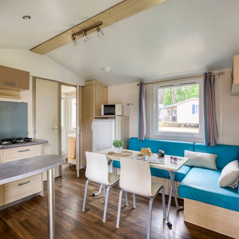 Mobile home 6 persons - Comfort mobile home - 3 bedrooms - Air-conditioned